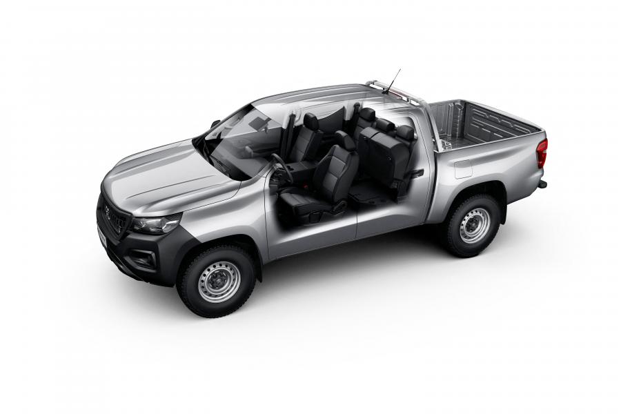Схема Peugeot Landtrek Workhorse Double Cab 2020 года  (фото 8 из 12)